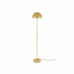 Leitmotiv Lampadaire En Métal Bonnet - Hauteur 150 Cm - Jaune