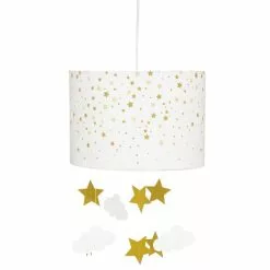 ATMOSPHERA Suspension étoilée Pour Chambre D'enfant - Blanc Et Doré