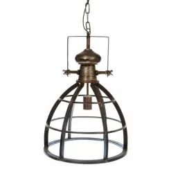 ATMOSPHERA Suspension En Fer Factory - Diam. 40 Cm - Etain