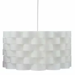 ATMOSPHERA Suspension Scandinave Moki - Diam. 42 Cm - Blanc