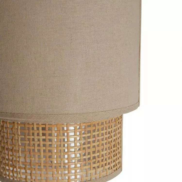 No Name Applique Incurvée Rotin Tissu Beige – Image 2