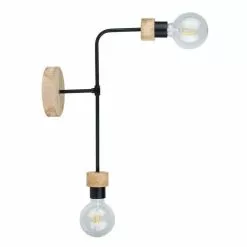 Paris Prix Applique Murale Design Montix 42cm Chêne Huilé