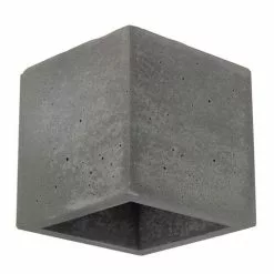 Paris Prix Applique Murale Design Béton Block 14cm Gris