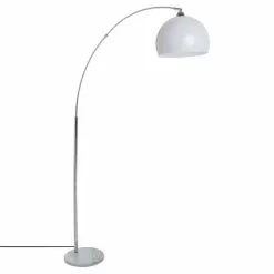 ATMOSPHERA Lampadaire En Métal Contempo Chic - H. 179 Cm - Blanc
