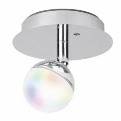 Paris Prix Applique Murale & Télécommande Olivine 12cm Chrome