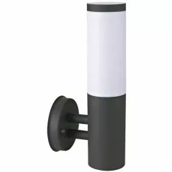 CENTRALE BRICO Applique Montante Exterieur ARLES E27/60Wmax/Anthracite