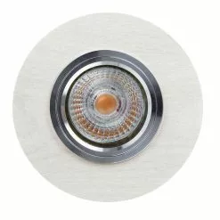 Paris Prix Spot Encastrable Rond LED Bois 13cm Blanc