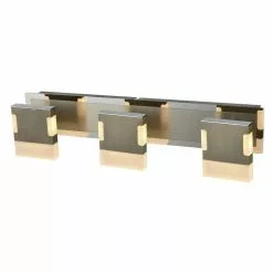 Esto Spot Prince - 39 X 7 X H 10 Cm - Acier Brossé Et Chromé