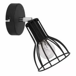 Paris Prix Spot Mural Classique Megan 18cm Noir