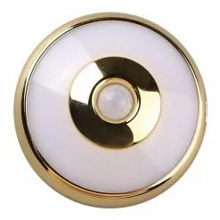 Paris Prix Spot LED Pour Meuble Lili 7cm Or & Blanc