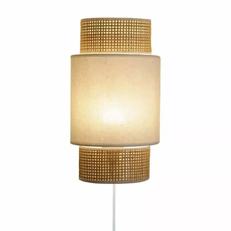 No Name Applique Incurvée Rotin Tissu Blanc – Image 3