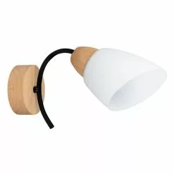 Paris Prix Applique Murale Vintage Viletta 30cm Chêne Huilé