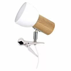 Paris Prix Applique à Pincer Design Svenda 15cm Chêne Huilé