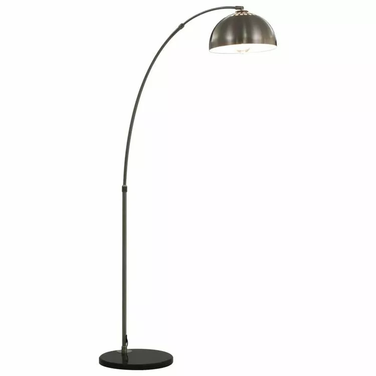 VIDAXL Lampe A Arc 60 W Argente E27 170 Cm