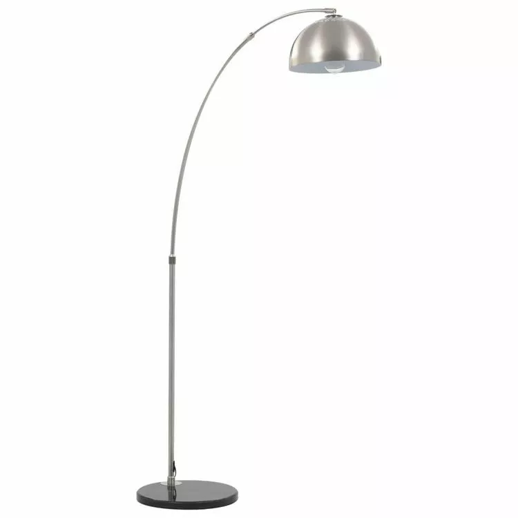 VIDAXL Lampe A Arc 60 W Argente E27 170 Cm – Image 2