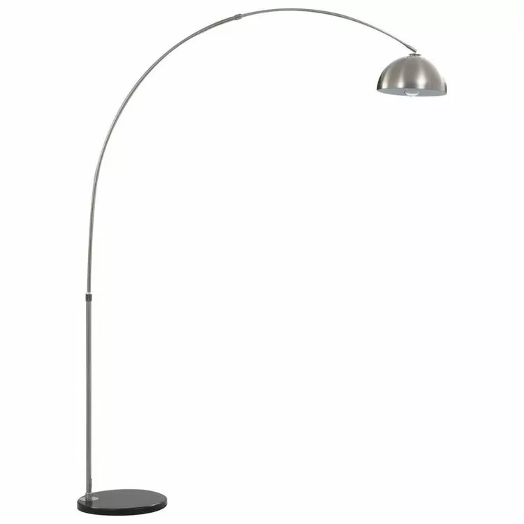 VIDAXL Lampe A Arc 60 W Argente E27 170 Cm – Image 4