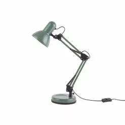 Leitmotiv Lampe De Bureau Mat Hobby Réglable - Diamètre 12,5 Cm X Hauteur 55 Cm - Vert Jungle