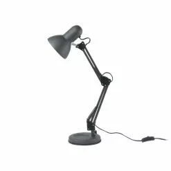 Leitmotiv Lampe De Bureau Mat Hobby Réglable - Diamètre 12,5 Cm X Hauteur 55 Cm - Noir