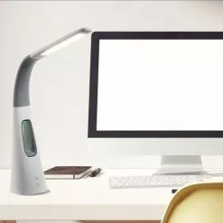 Inovalley Lampe De Bureau LED Design Avec Ventilateur Sans Pale Intégré