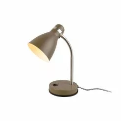 Leitmotiv Lampe De Bureau New Study Effet Mat - Vert Mousse