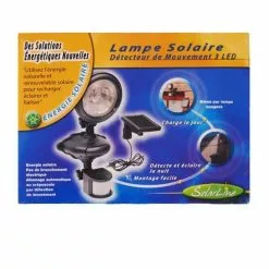 Solarline Lampe Solaire Détecteur De Mouvements