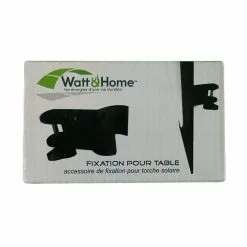 Watt & Home Fixation De Table Pour Torche Solaire