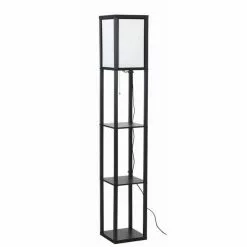 Paris Prix Lampadaire 3 Niveaux Design Forsyth 160cm Noir