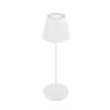 Lumisky Lampe De Table Sans Fil LED KELLY RGB Blanc Aluminium H39CM