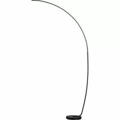 Paris Prix Lampadaire Arc Led Design Drummond 170cm Noir