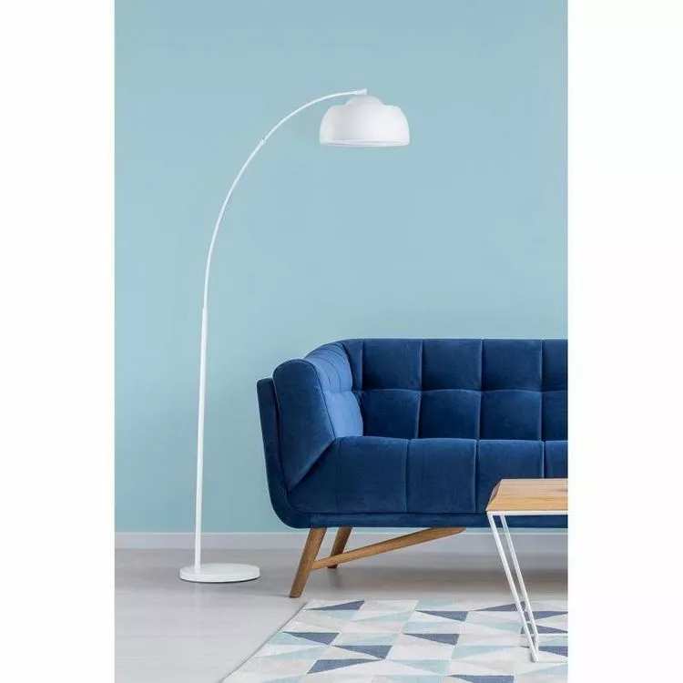 Paris Prix Lampadaire Arc Design Malta 170cm Blanc – Image 5