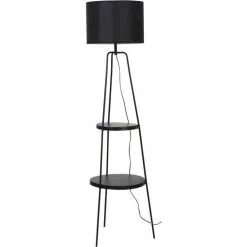 Paris Prix Lampadaire Trépied Design Hardin 157cm Noir